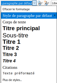 Développé du bouton appliquer le style